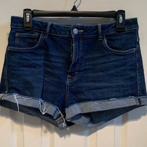 Zara denim shorts.
